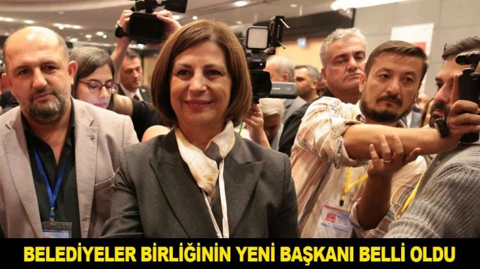 T&Uuml;RKİYE BELEDİYELERİ BİRLİĞİ BAŞKANI BELLİ OLDU