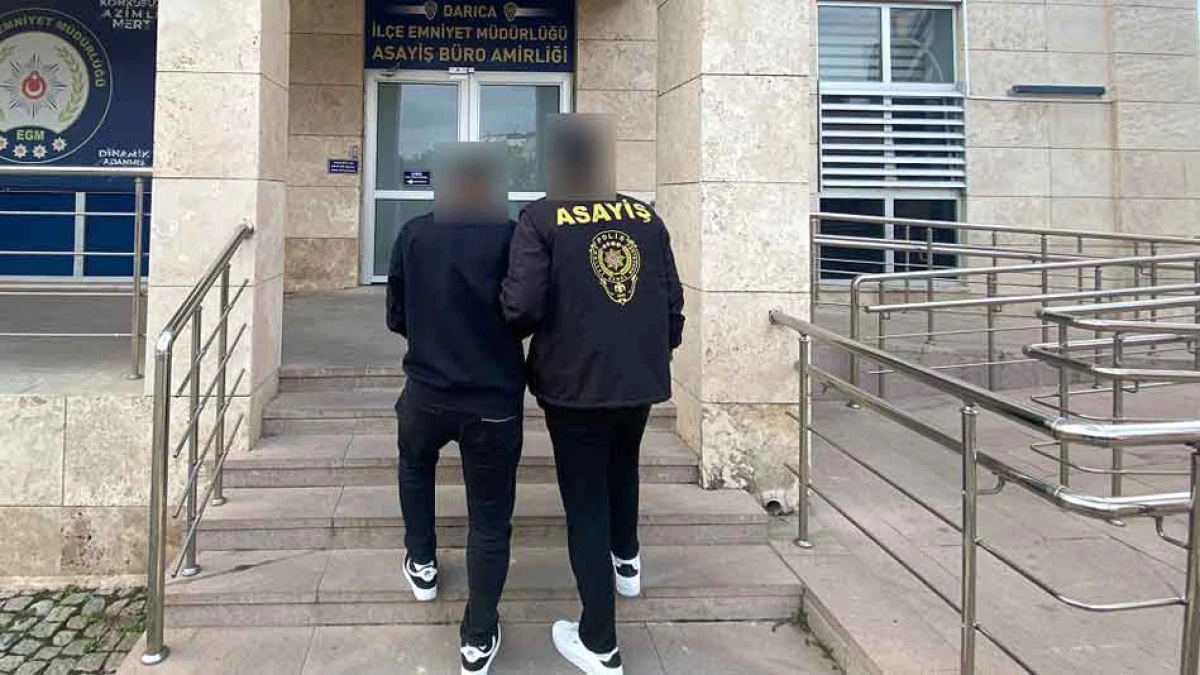 12 YIL SONRA DARICA'DA YAKALANDI 