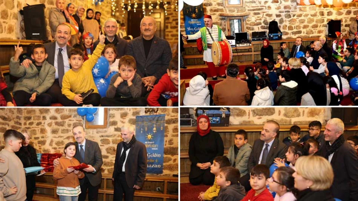 AK PARTİ, BAŞKANLARI VE BALONLARI İLE GEBZE &Ccedil;OBAN MUSATAFA PAŞA CAMİİNDE