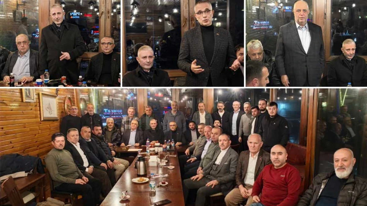 AK PARTİ GEBZE ESKİ BAŞKANLARLA BULUŞTU