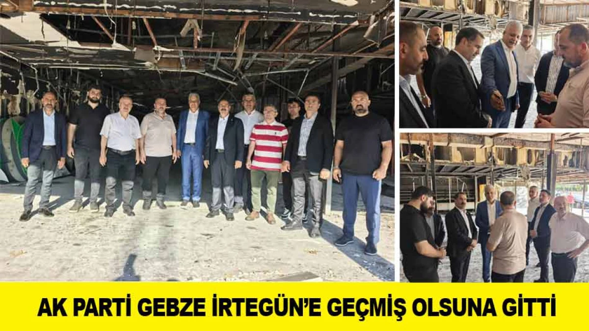 AK PARTİ GEBZE İRTEG&Uuml;N&rsquo;E GE&Ccedil;MİŞ OLSUNA GİTTİ