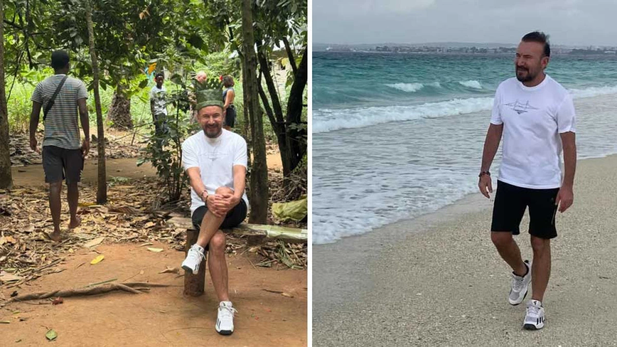 Ak Parti'den kopan Nevzat Doğan Zanzibar&rsquo;da;  ''Hakuna Matata''