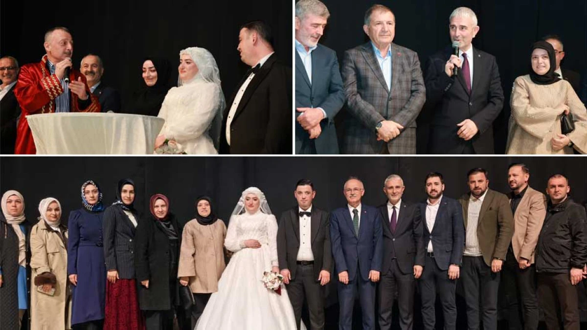 AK PARTİLİLER FARUK AYAR'IN D&Uuml;Ğ&Uuml;N&Uuml;NDE BULUŞTU