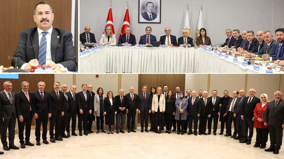 ANKARA'DA Kİ AK PARTİLİ BELEDİYE BAŞKANLARI TOPLANTISINDA KOCAELİ'DEN İKİ İSİM VARDI