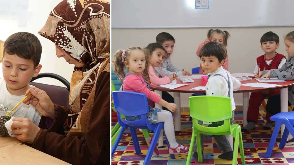 ANNELERİN KO-MEK'TE AKILLARI ARKADA KALMIYOR