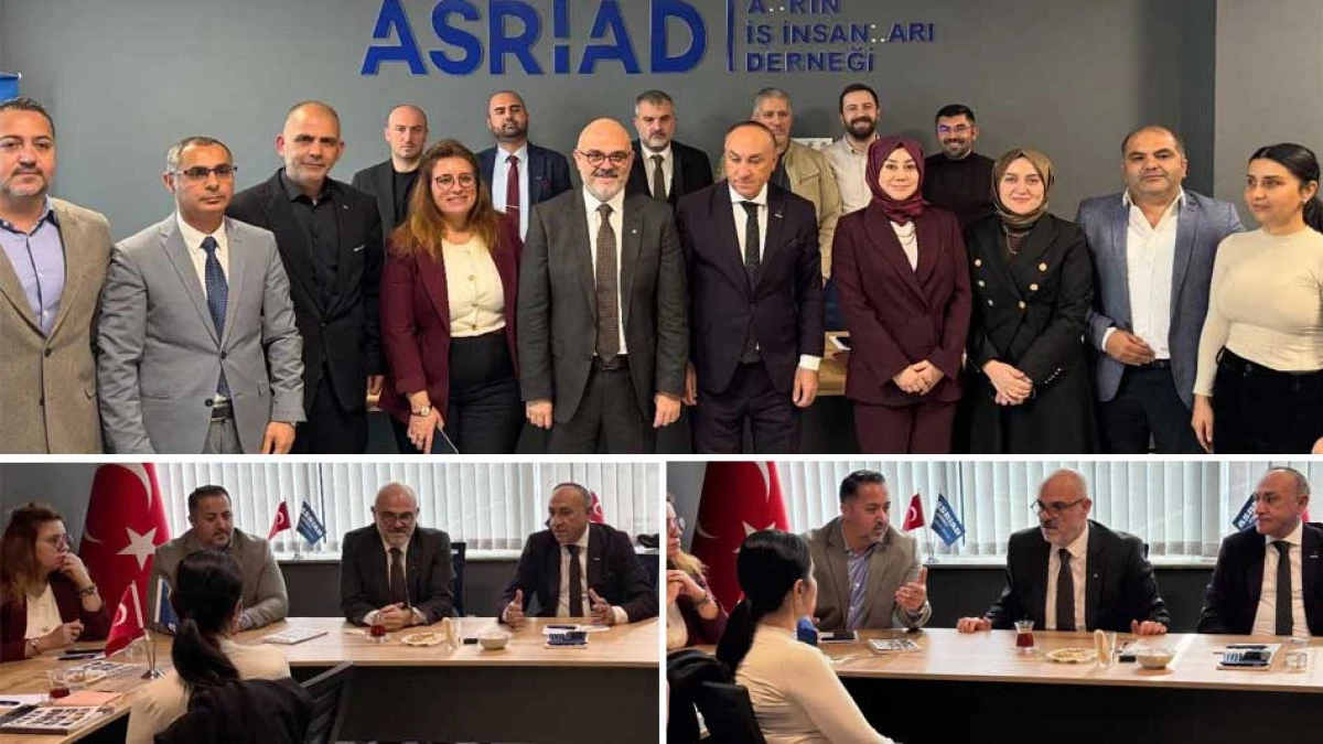 ASRİAD KOCAELİ OĞUZ ŞERİFALİOĞLU'NU AĞIRLADI