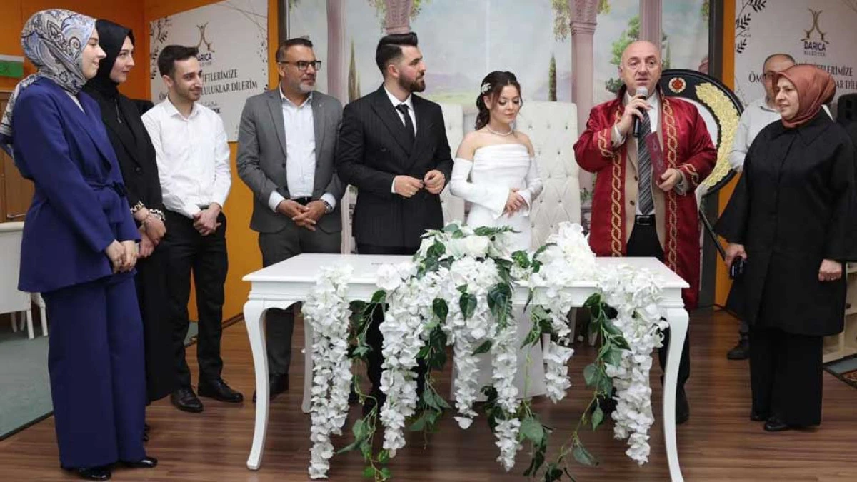 Bakın 2025 yılında Darıca'da ka&ccedil; &ccedil;ift evlenmiş? 