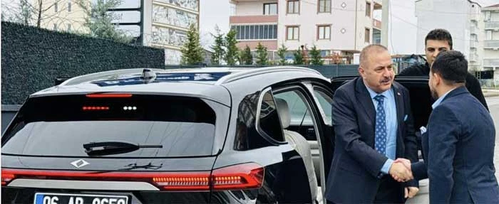 BAŞSAVCI METİN USLU'DAN BARAN AYDIN'A İADEİ ZİYARET