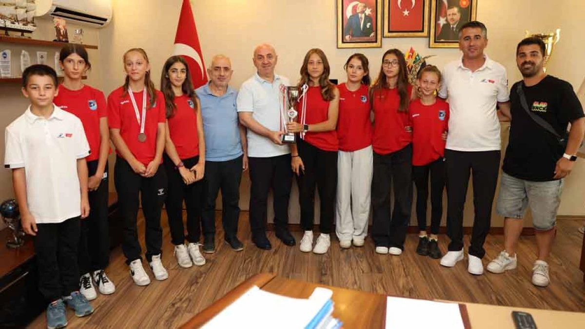 BAŞKAN BIYIK ONLARI TEBRİK ETTİ