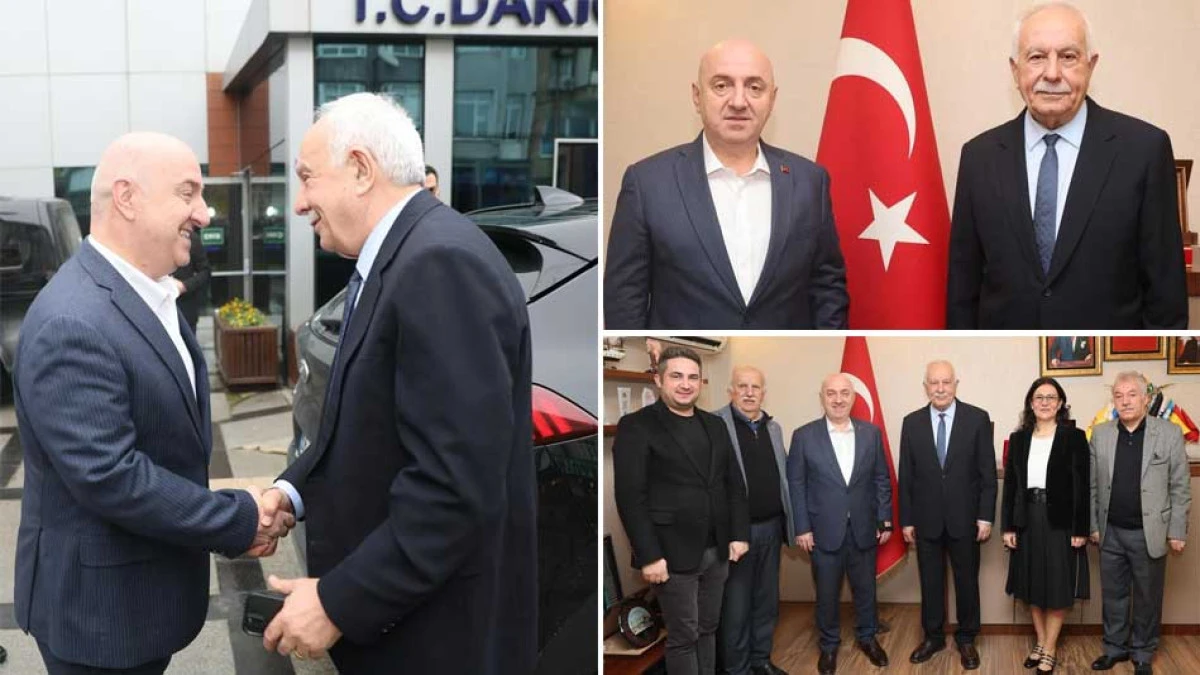 BAŞKAN BIYIK'I MUTLU EDEN ZİYARET