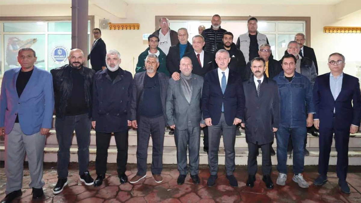 BAŞKAN BÜYÜKAKIN DERNEK BAŞKANLARI İLE BİR ARAYA GELDİ