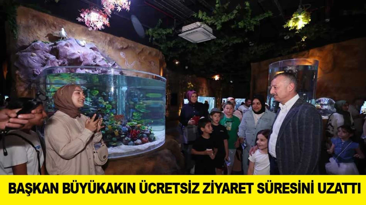 BAŞKAN B&Uuml;Y&Uuml;KAKIN &Uuml;CRETSİZ ZİYARET S&Uuml;RESİNİ UZATTI