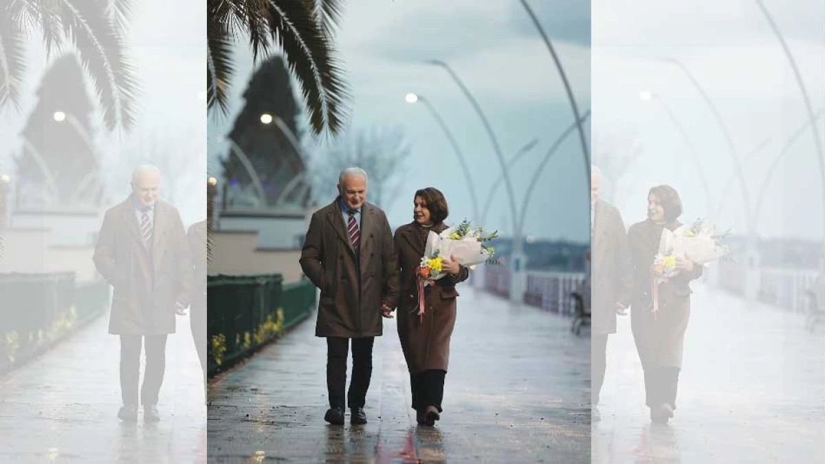 BAŞKAN &Ccedil;ALIK EŞİ G&Uuml;L &Ccedil;ALIK İLE NOSTALJİ YAPTI 