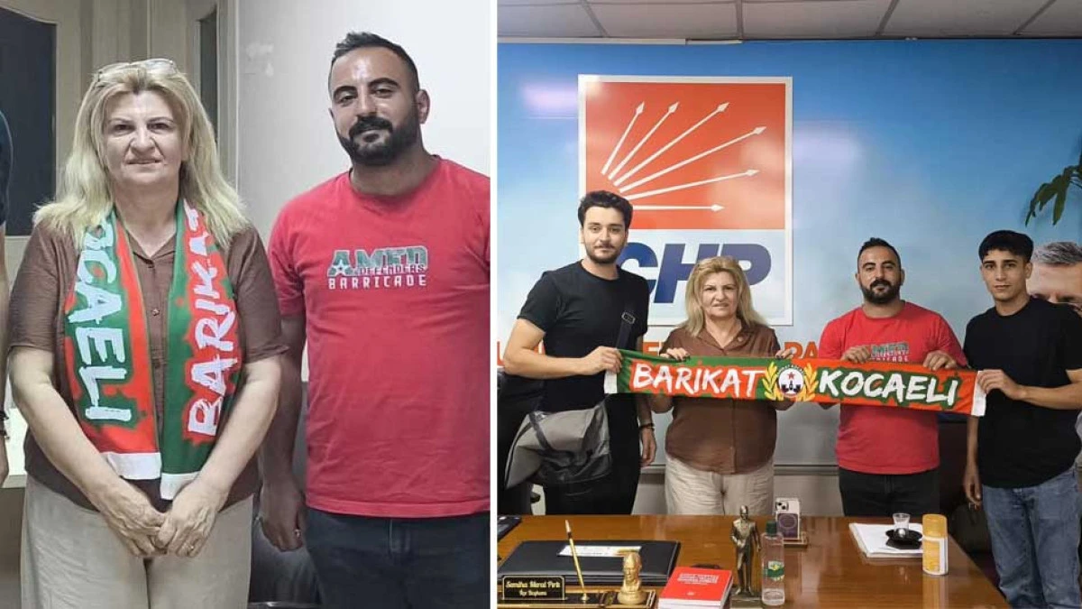 Başkan Pırtı Kocaeli&rsquo; Barikat Taraftar Grubu&rsquo;nu Ağırladı