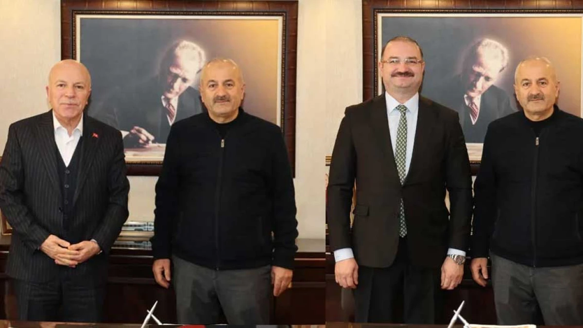 BAŞKAN SEKMEN  REKT&Ouml;R HACIM&Uuml;FT&Uuml;OĞLU İLE BİRLİKTE GEBZE'YE GELDİ