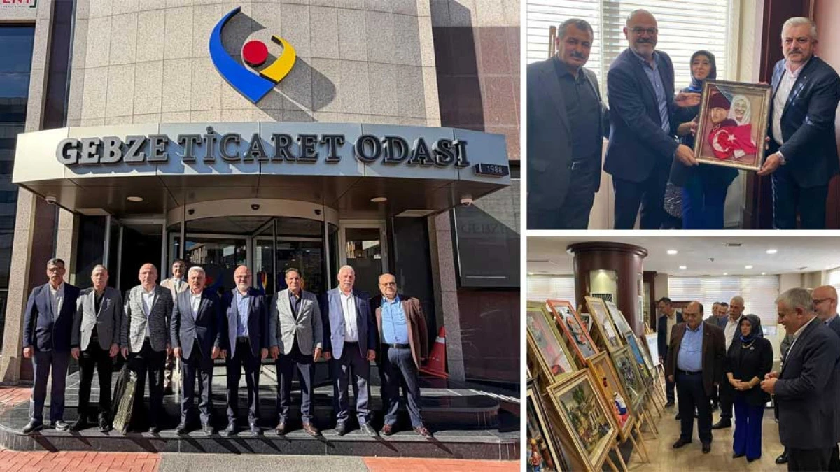 BAŞKAN ŞERİFALİOĞLU MHP KOCAELİ BAŞKANI BATI'YI AĞIRLADI