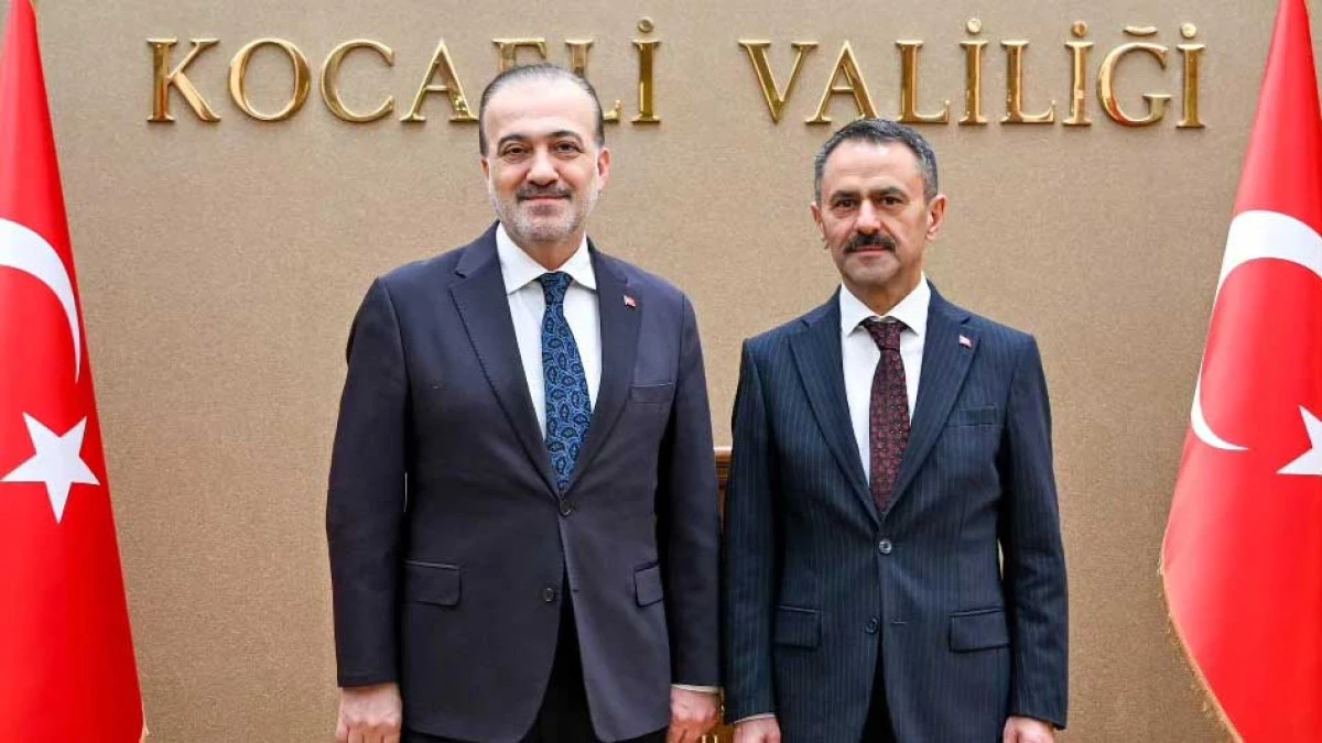 BAŞKAN TALUS VALİ AKTAŞ İLE G&Uuml;NDEMİ DEĞERLENDİRDİ