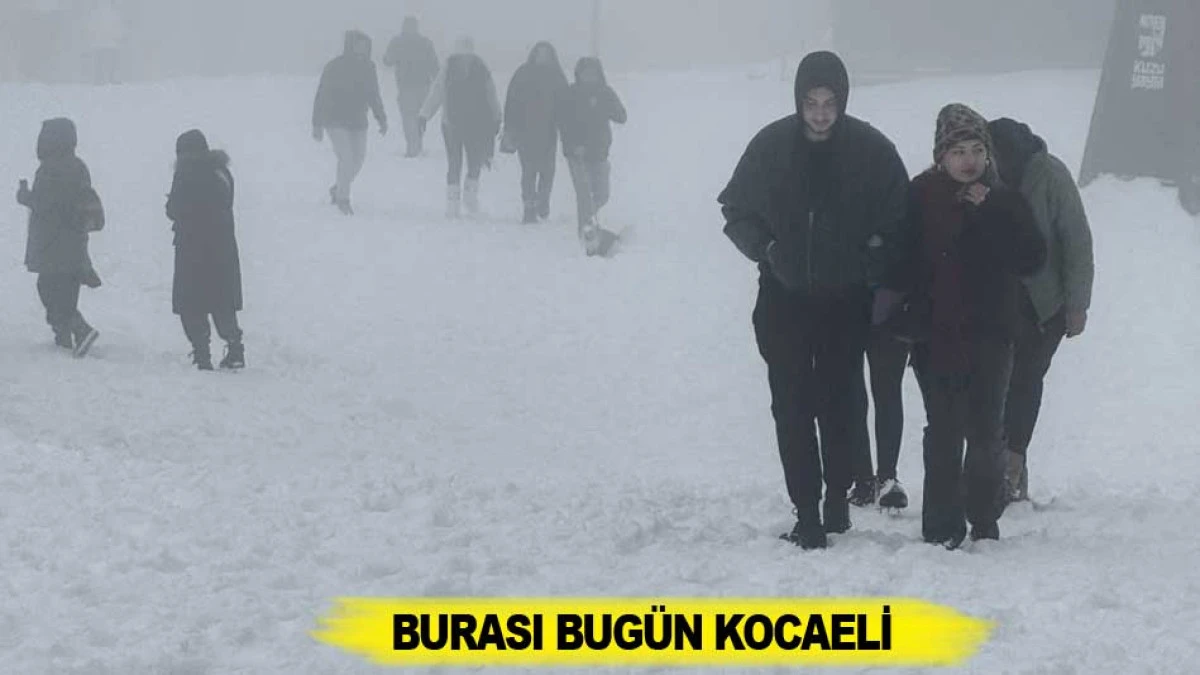 BURASI BUG&Uuml;N KOCAELİ