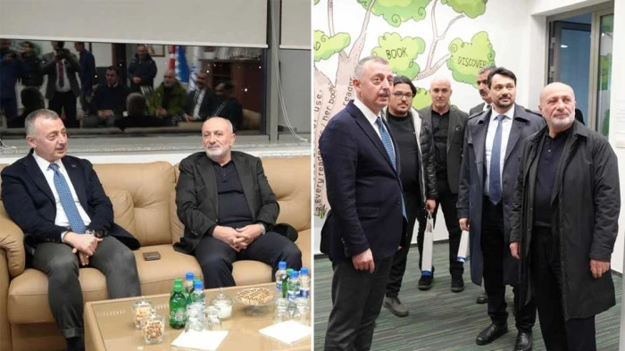 B&Uuml;Y&Uuml;KAKIN BOSNA'DA TOPALOĞLU'NU DA ZİYARET ETTİ