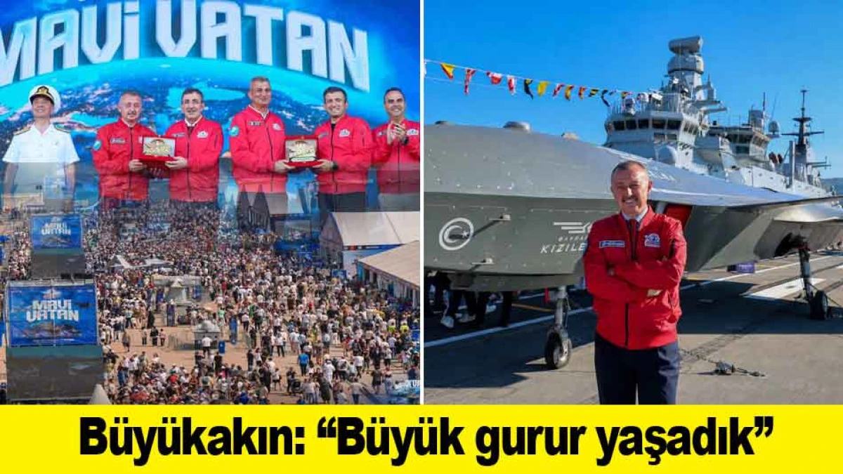 B&uuml;y&uuml;kakın: ''B&uuml;y&uuml;k gurur yaşadık''