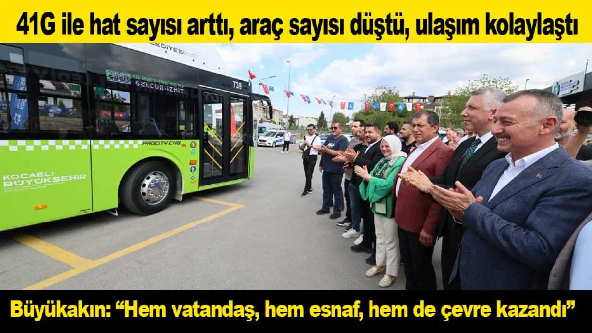 B&uuml;y&uuml;kakın: ''Hem vatandaş, hem esnaf, hem de &ccedil;evre kazandı''