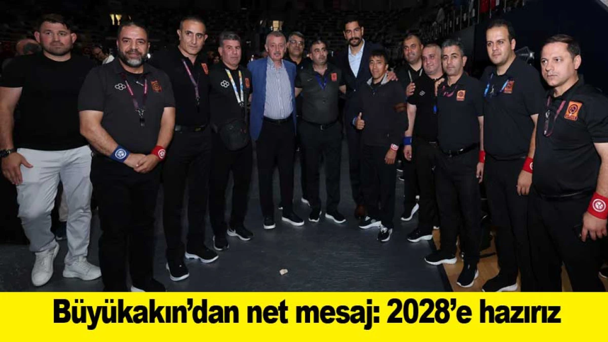 B&uuml;y&uuml;kakın&rsquo;dan net mesaj: 2028&rsquo;e hazırız
