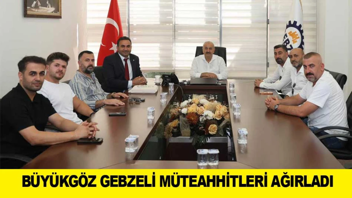 B&Uuml;Y&Uuml;KG&Ouml;Z GEBZELİ M&Uuml;TEAHHİTLERİ AĞIRLADI