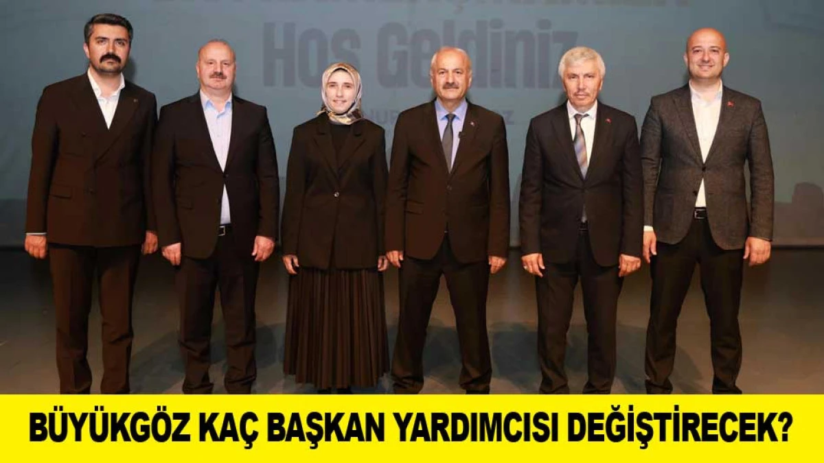 B&Uuml;Y&Uuml;KG&Ouml;Z KA&Ccedil; BAŞKAN YARDIMCISI DEĞİŞTİRECEK?