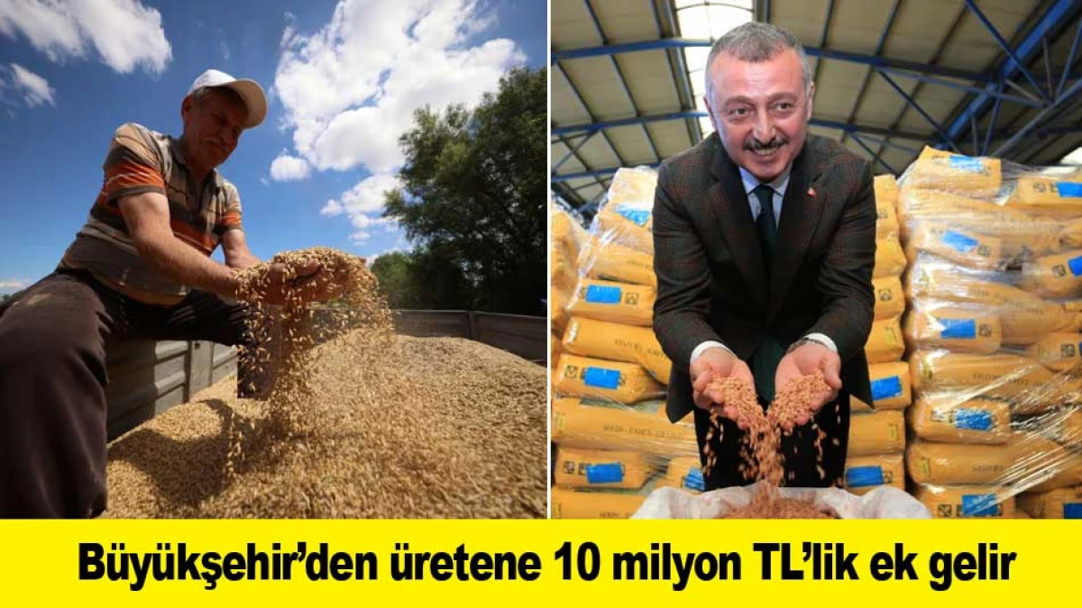 B&uuml;y&uuml;kşehir&rsquo;den &uuml;retene 10 milyon TL&rsquo;lik ek gelir
