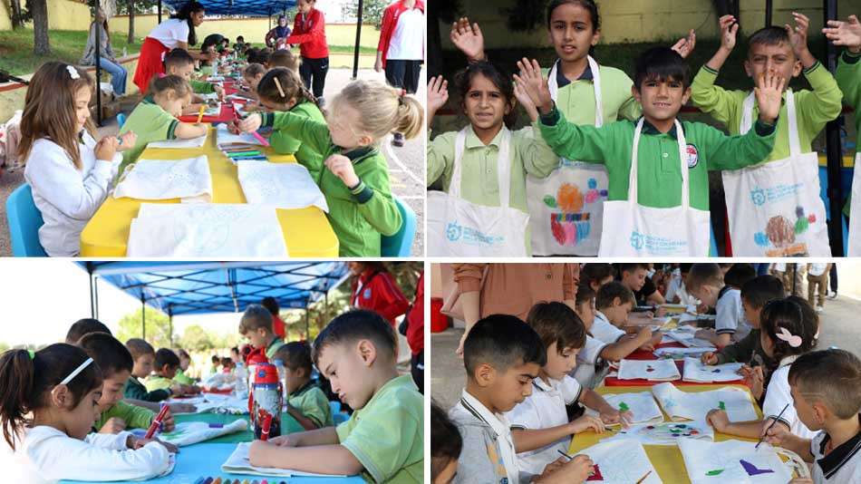 BÜYÜKŞEHİR'İN O ETKİNLİĞİ KÖY OKULLARINDA