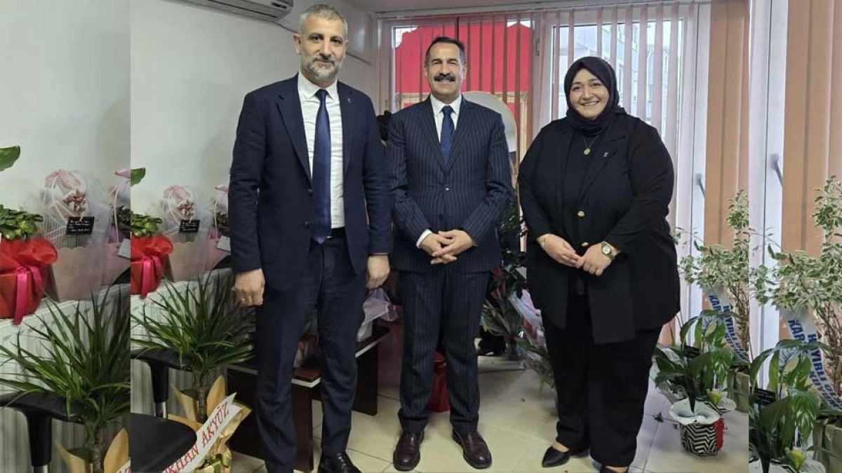 CEMİL YAMAN'DAN YENİ BAŞKANA ZİYARET