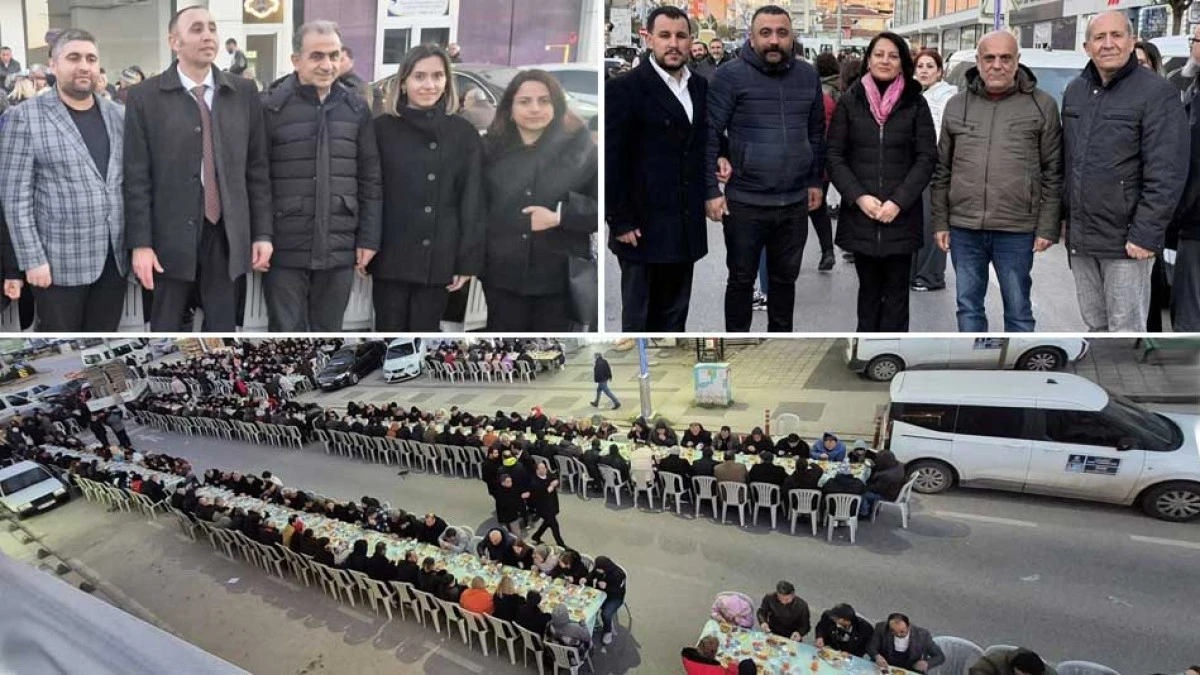 CHP &Ccedil;AYIROVA'DAN SOKAK İFTARI