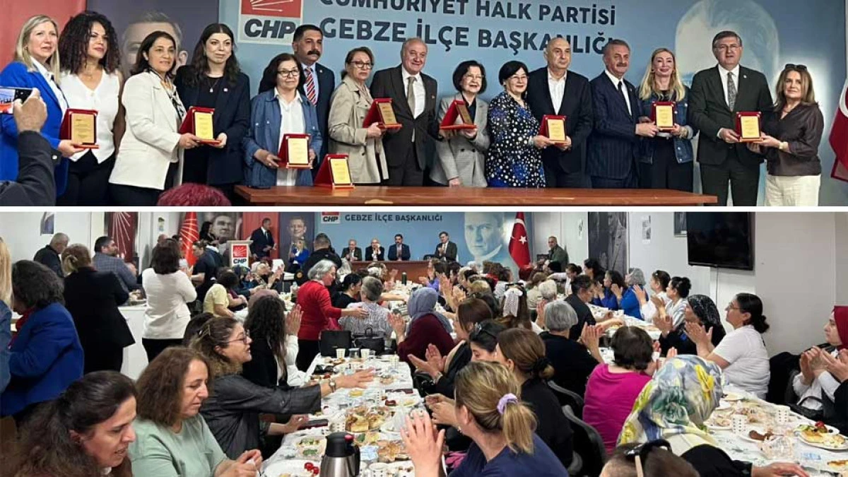 CHP GEBZE'DE ANNELER UNUTULMADI