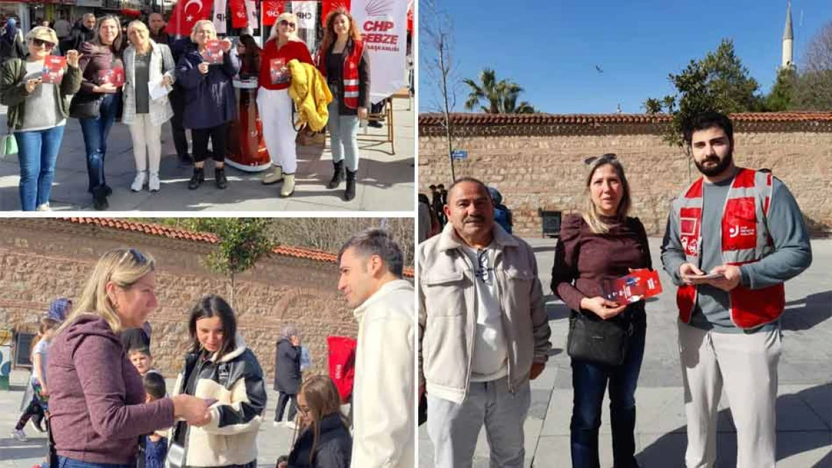 CHP GEBZE'DEN HERKESE A&Ccedil;IK DAVET VAR