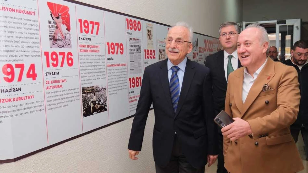 CHP KOCAELİ ESKİ GENEL BAŞKANI AĞIRLADI