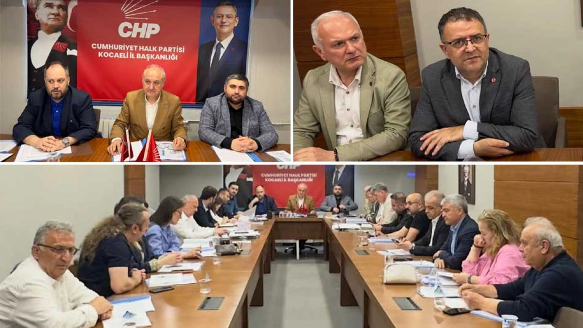 CHP KOCAELİ MECLİS GRUBU FATMA KAPLAN H&Uuml;RRİYETSİZ TOPLANDI