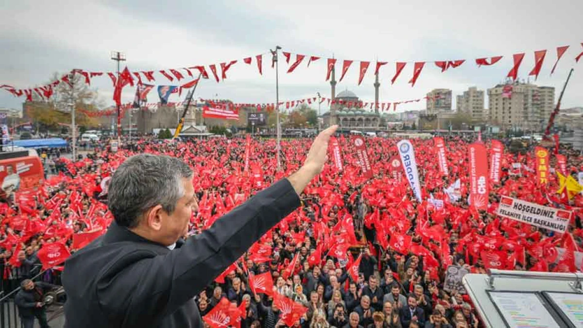 CHP KOCAELİ MİTİNGİNİN TARİHİ KESİNLEŞTİ