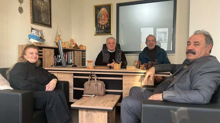 CHP KOCAELİ VE DİLOVASI'NDAN CENGİZ YUCAK'A ZİYARET