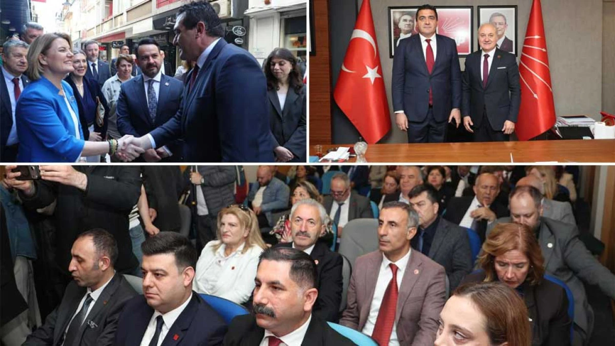 CHP KOCAELİ'YE GENEL BAŞKAN YARDIMCISI GELDİ