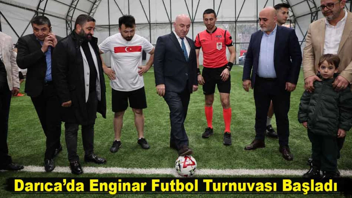 Darıca&rsquo;da Enginar Futbol Turnuvası Başladı