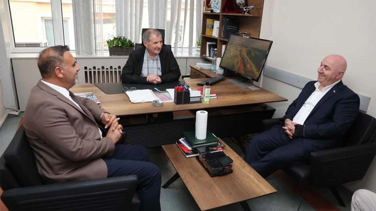 DARICALI BAŞKANLAR ŞEKER'E GİTTİ