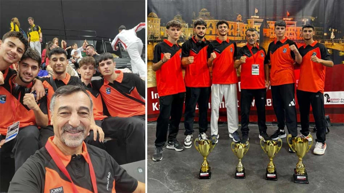 DARICALILAR YİNE KUPA VE MADALYALAR İLE DÖNDÜLER