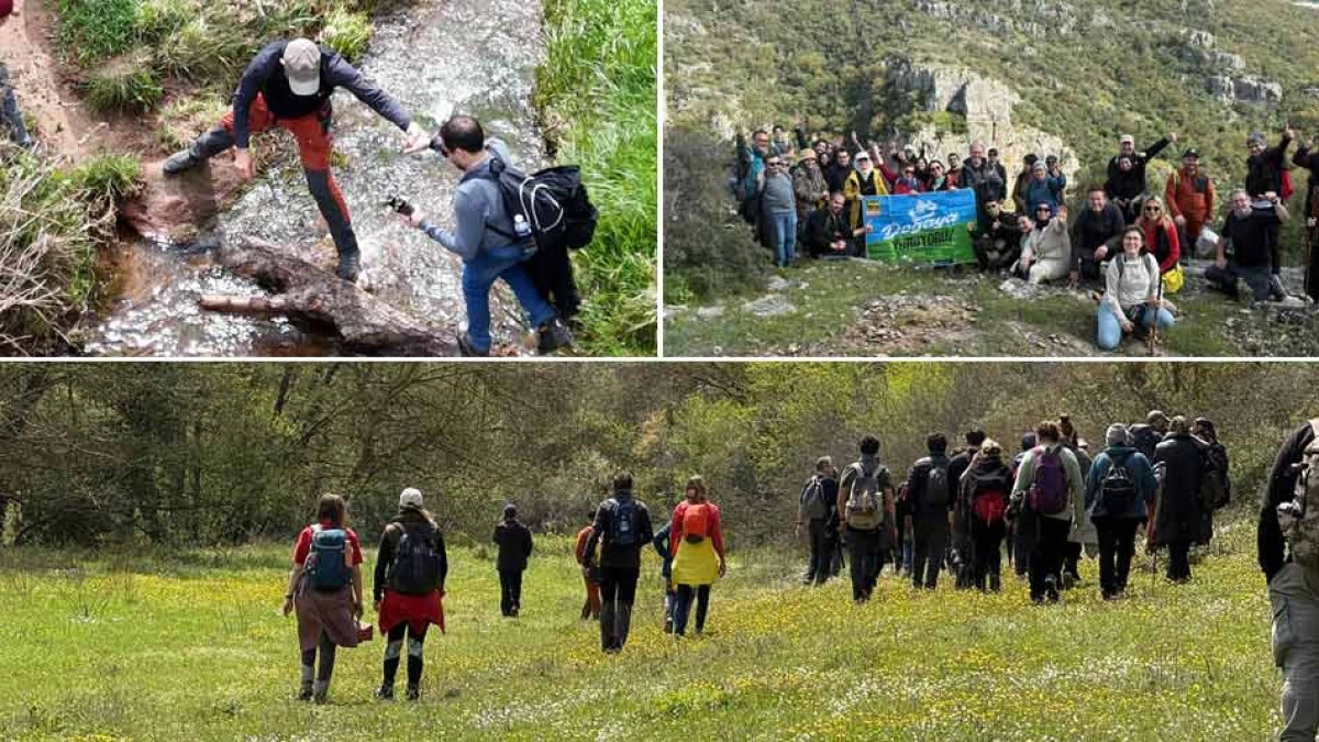 Gebze'de Denizli&rsquo;den Ballıkayalar&rsquo;a doğa yolculuğu