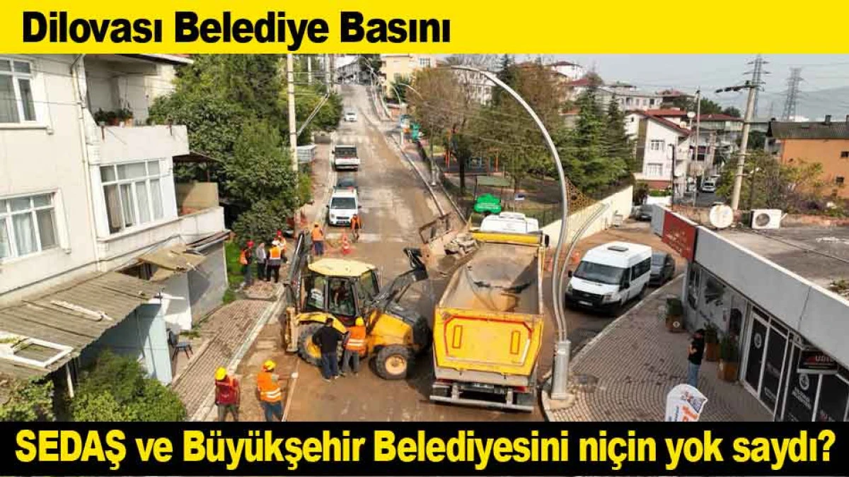 Dilovası Belediye Basını SEDAŞ ve Kocaeli B&uuml;y&uuml;kşehir Belediyesini ni&ccedil;in yok saydı?