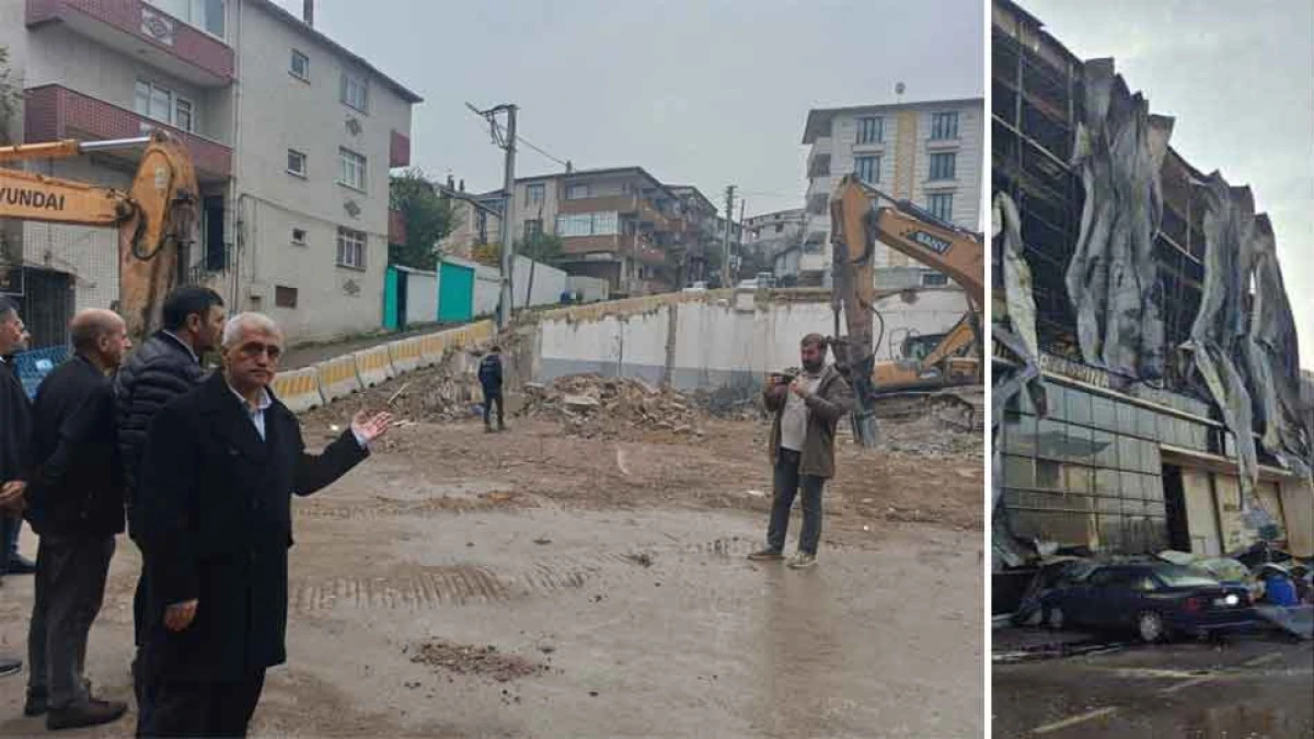 DİLOVASI'INDA 7 KİŞİYE MEZAR OLAN O BİNA YIKTIRILDI