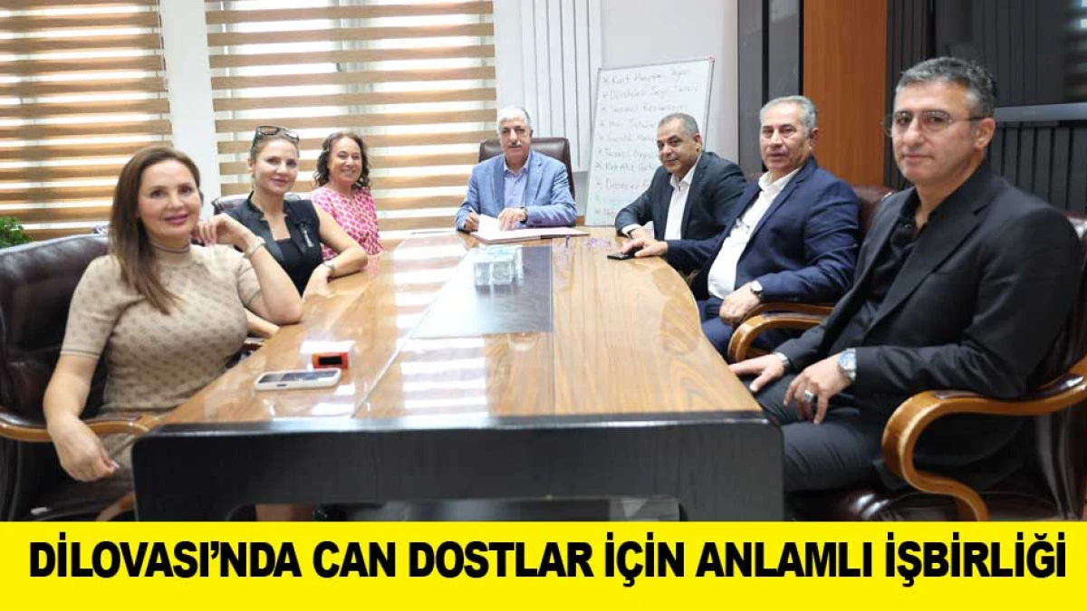 DİLOVASI&rsquo;NDA CAN DOSTLAR İ&Ccedil;İN ANLAMLI İŞBİRLİĞİ