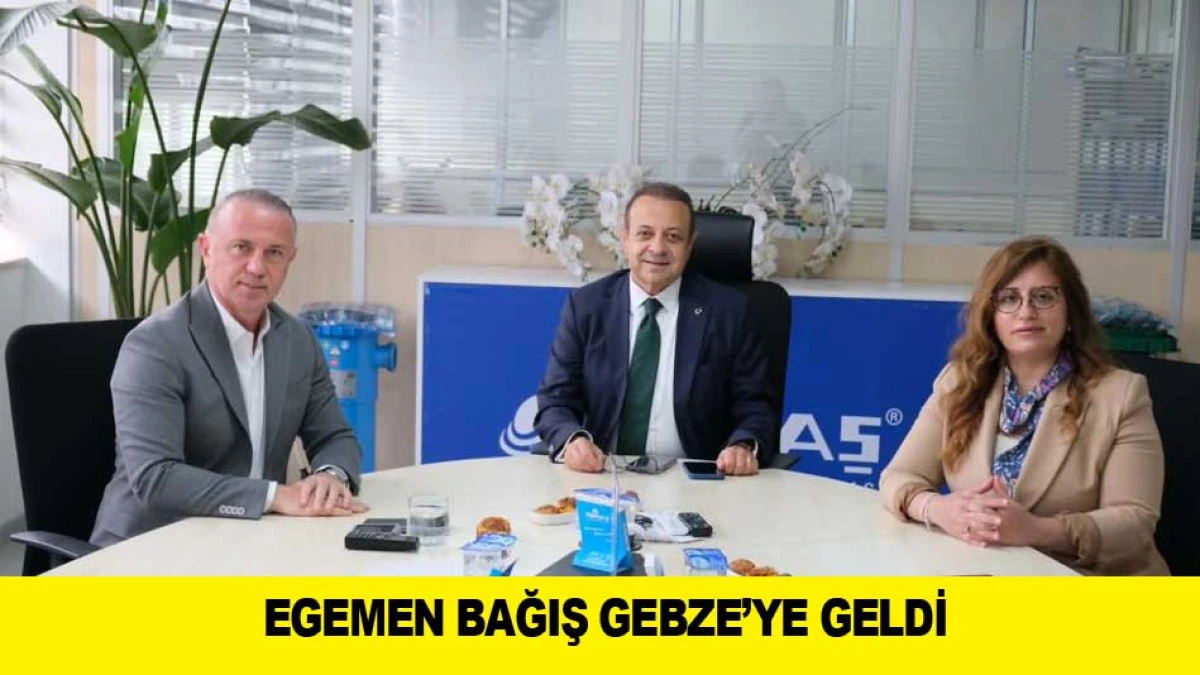 EGEMEN BAĞIŞ GEBZE&rsquo;YE GELDİ