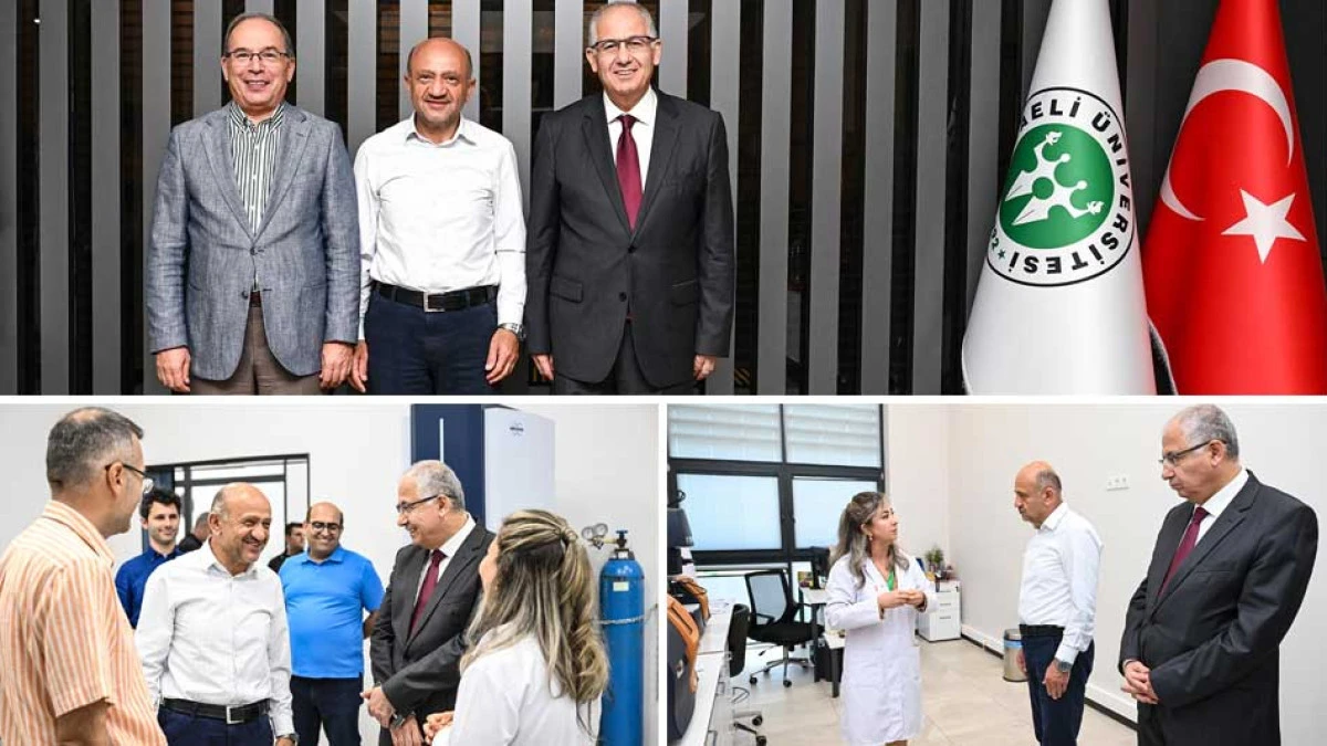 Eski Başbakan yardımcısı Fikri Işık&rsquo;tan Rekt&ouml;r Cant&uuml;rk'e Ziyaret