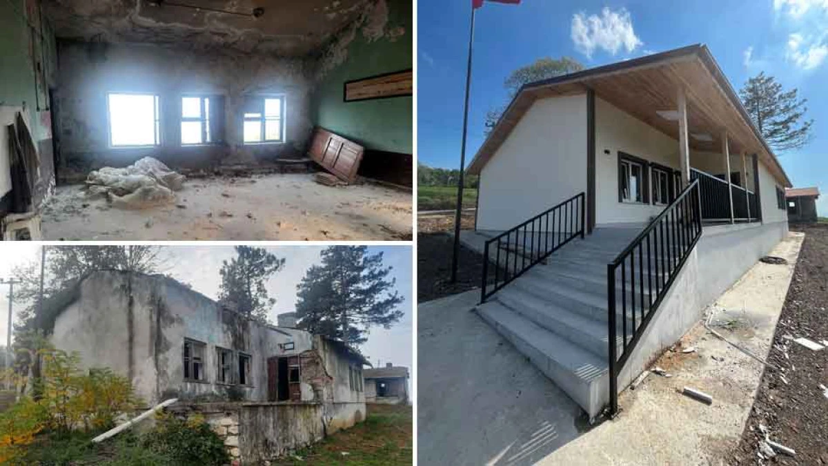 ESKİ OKUL BİNASI BAKIN NE OLDU