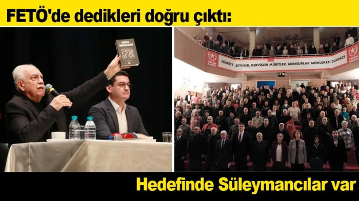 FET&Ouml;'de dedikleri doğru &ccedil;ıktı: Hedefinde S&uuml;leymancılar var